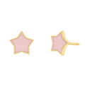 Enamel Star Earrings