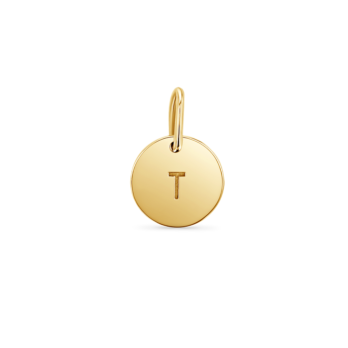 Engravable Round Coin Charm