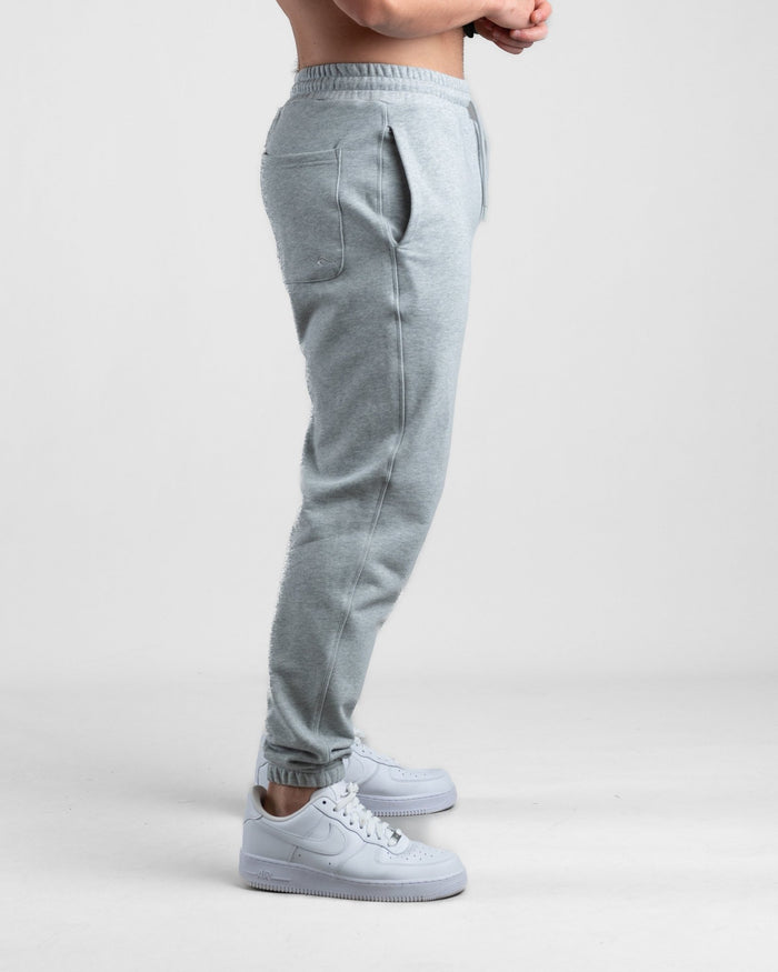 Essential Joggers (Grey Marl) - Athletic Aesthetics