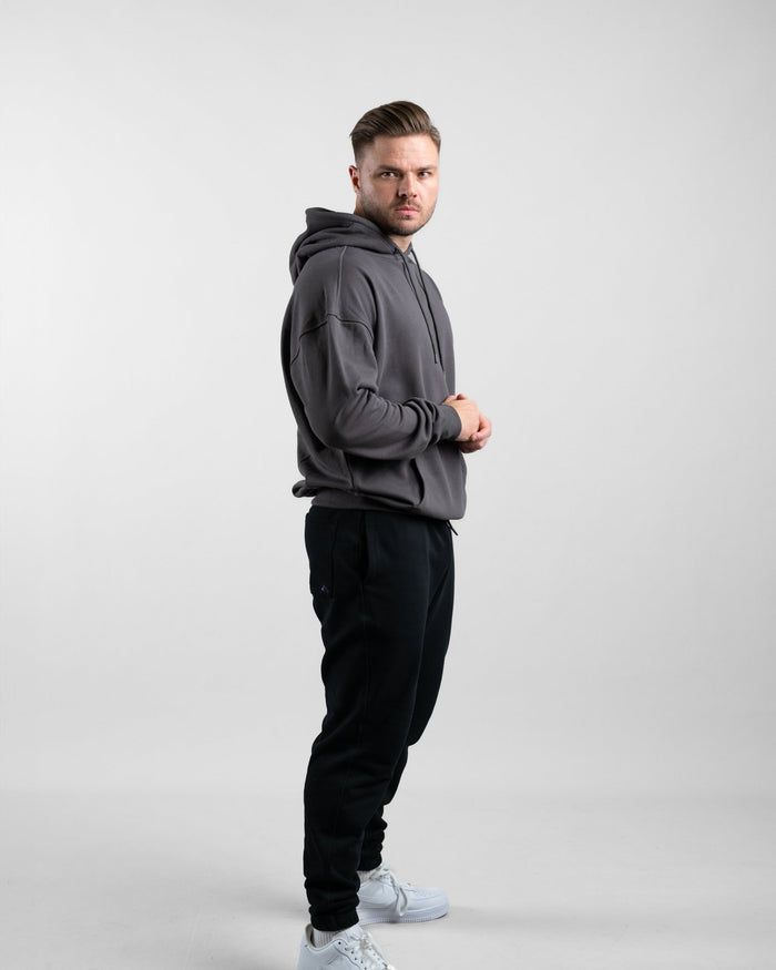 Essential Oversize Hoodie (Olive) - Athletic Aesthetics