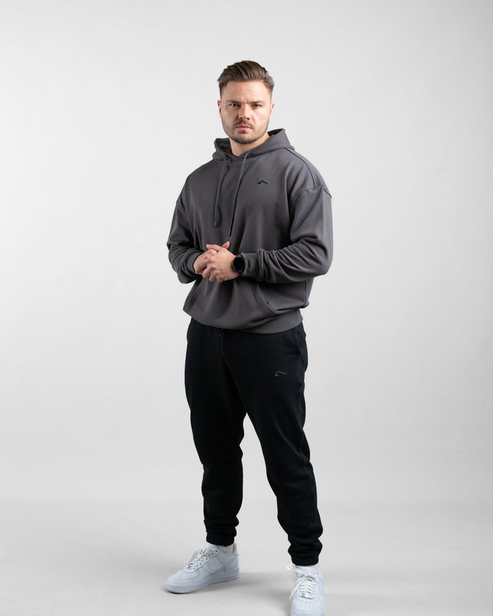 Essential Oversize Hoodie (Olive) - Athletic Aesthetics