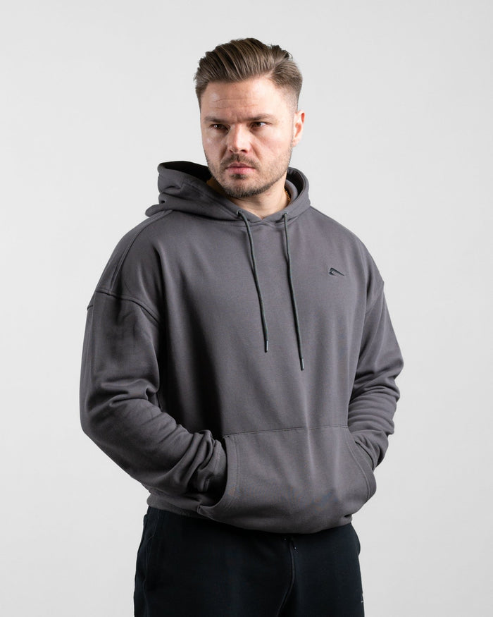 Essential Oversize Hoodie (Olive) - Athletic Aesthetics