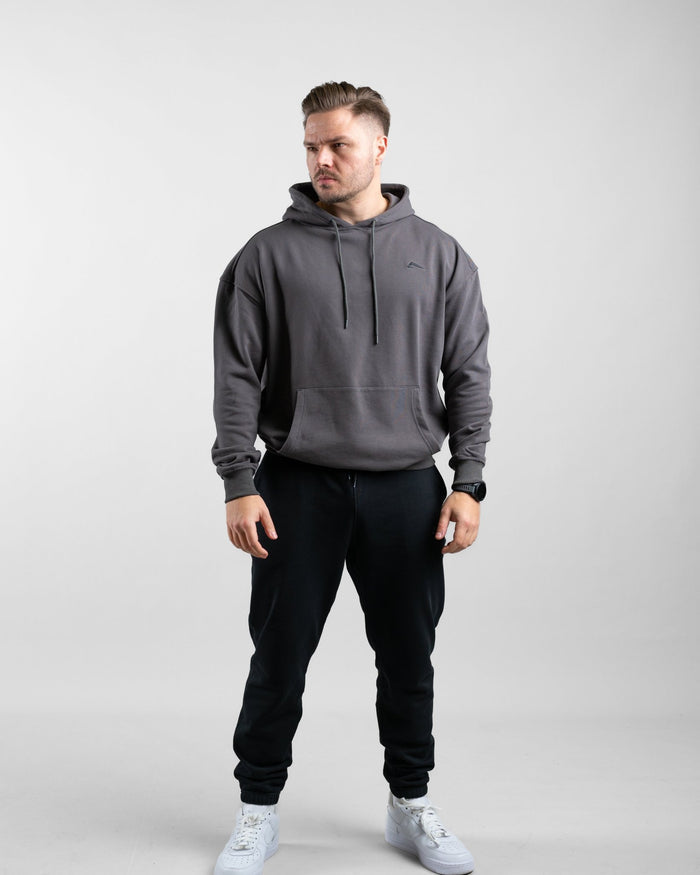 Essential Oversize Hoodie (Olive) - Athletic Aesthetics