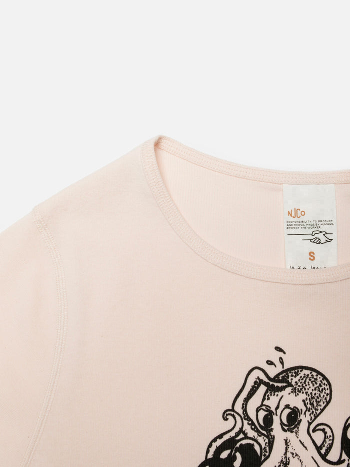 Eve T-Shirt Knock-Topus - Pink