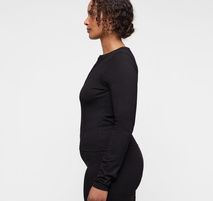 Everyday Henley Long Sleeve