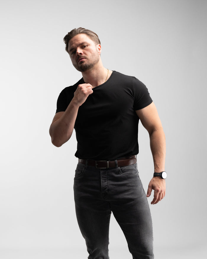 Everyday Shirt (Black) - Athletic Aesthetics
