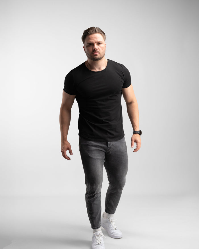 Everyday Shirt (Black) - Athletic Aesthetics