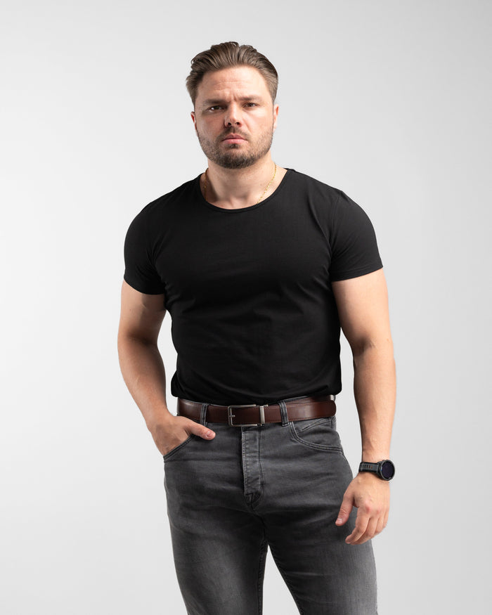 Everyday Shirt (Black) - Athletic Aesthetics