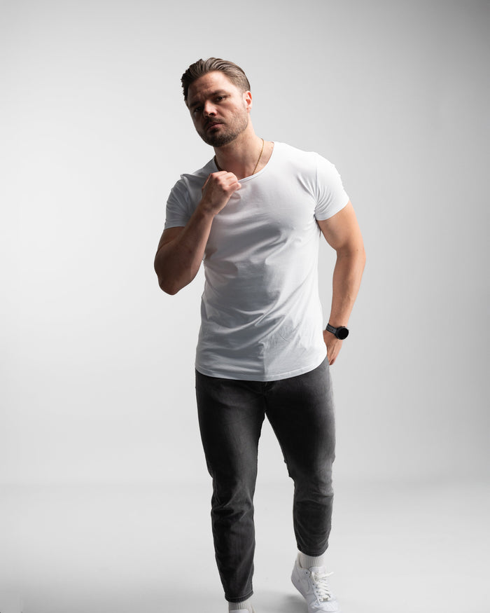 Everyday Shirt (White) - Athletic Aesthetics