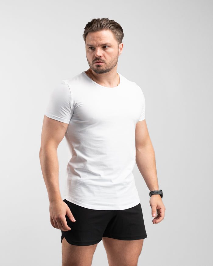 Everyday Shirt (White) - Athletic Aesthetics