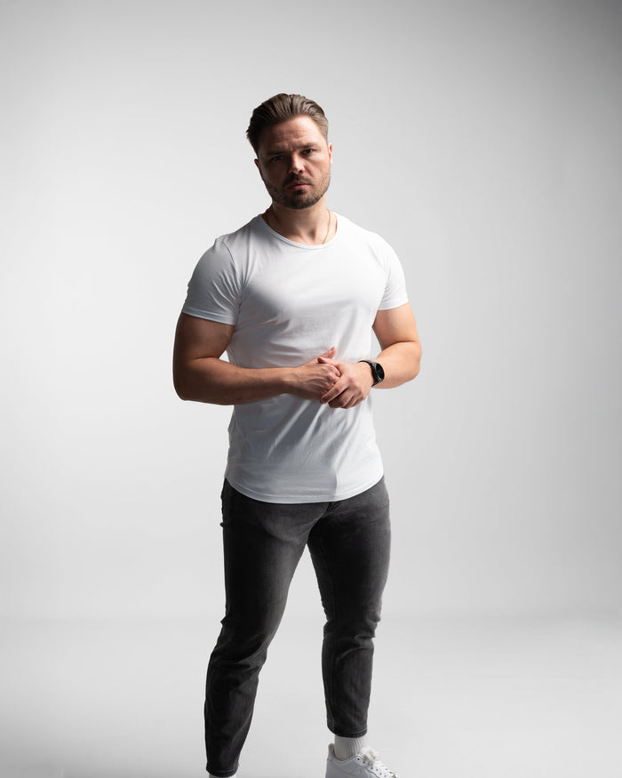 Everyday Shirt (White) - Athletic Aesthetics