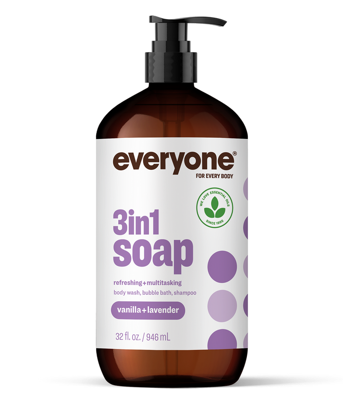 Everyone Vanilla + Lavender 3in1 Soap – 32 fl oz