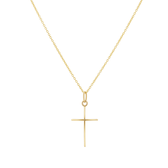 Fine Cross Charm