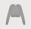 Fine Knit Cropped Cardigan
