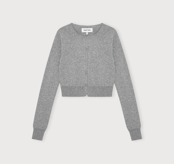 Fine Knit Cropped Cardigan