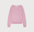 Fine Knit V-Neck Sweater