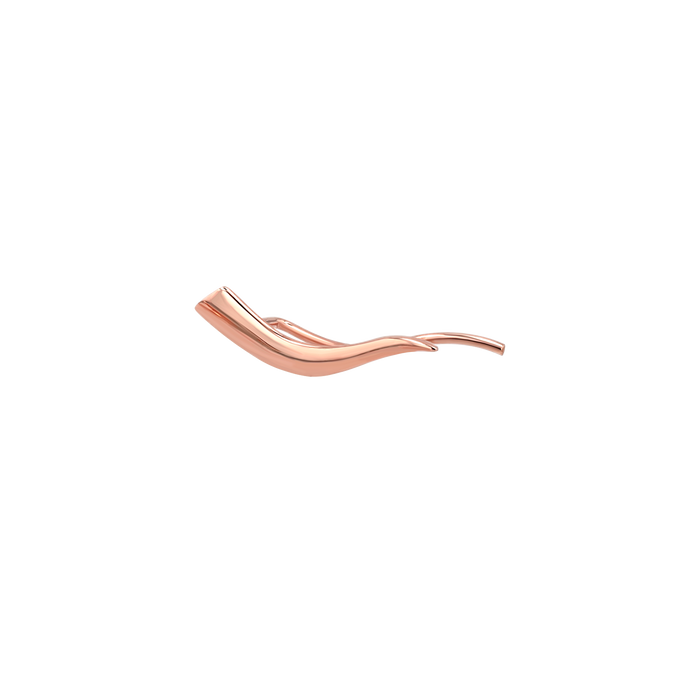 14K Rose Gold / Left Single