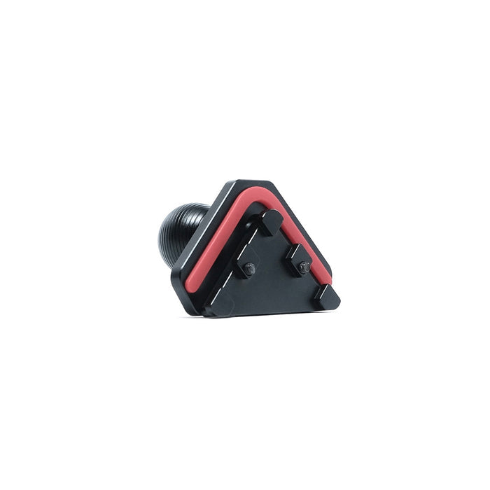 Image of Offroam Mounting Base for Ford F-150 2021-2026 | F-250/F-350 2023-2026 | F-150 Lightning (XL & PRO) 2022-2026. This premium all metal phone mounting base installs easily without drilling or glue. Perfect placement without blocking screens, driver view, or air flow.