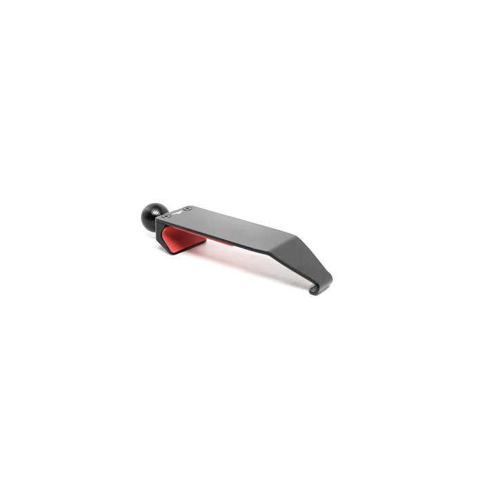 Image of Offroam Mounting Base for Ford Transit 2020-2026. This premium all metal phone mounting base installs easily without drilling or glue. Perfect placement without blocking screens, driver view, or air flow.