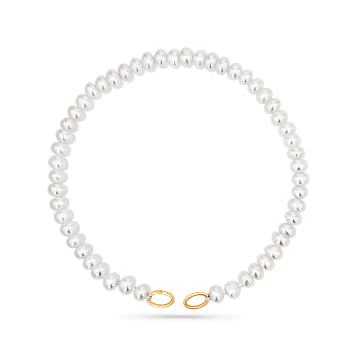 Freshwater Pearl Connector Bracelet