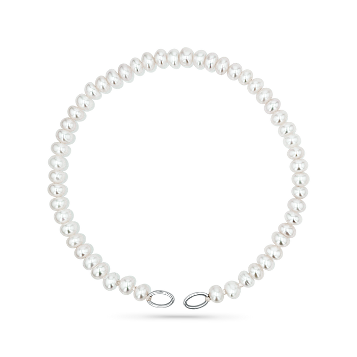 Freshwater Pearl Connector Bracelet