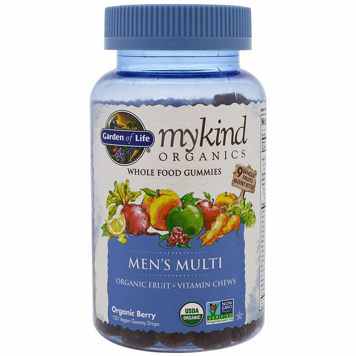 Garden of Life Mykind Organics Men's Gummy Multivitamin 120 gummies