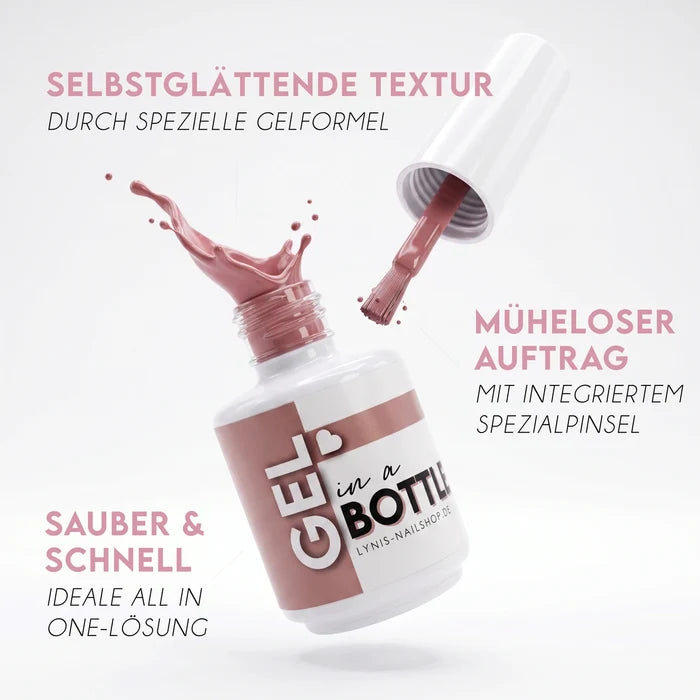 Gel in a bottle · Powder Puff 15ml*