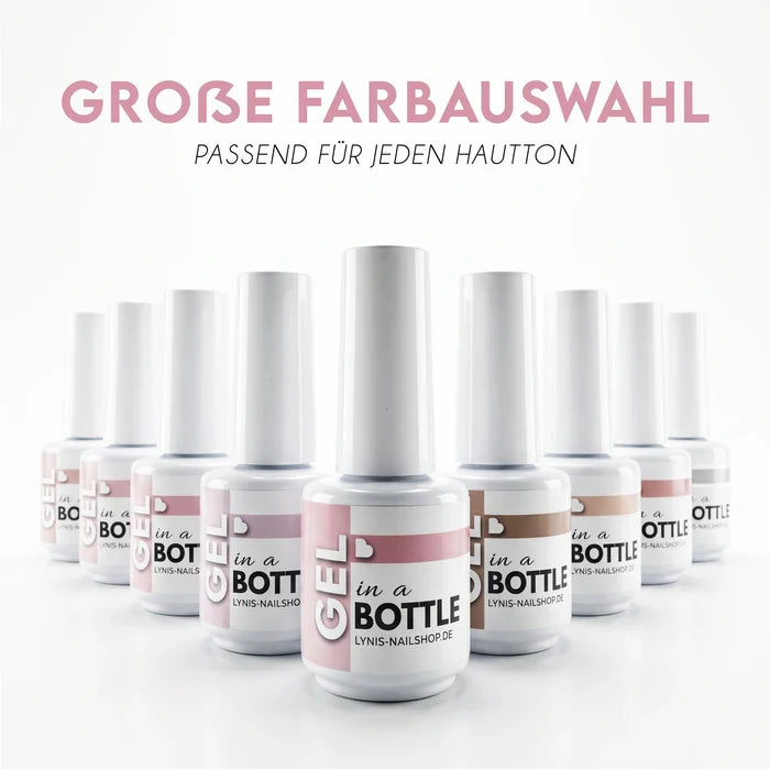 Gel in a bottle · Powder Puff 15ml*