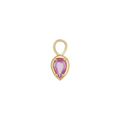 14K Yellow Gold / Pink Sapphire / Single