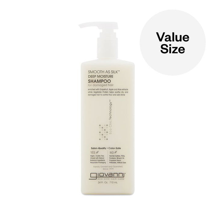 Giovanni Smooth As Silk Deep Moisture Shampoo Value Size 2-Pack