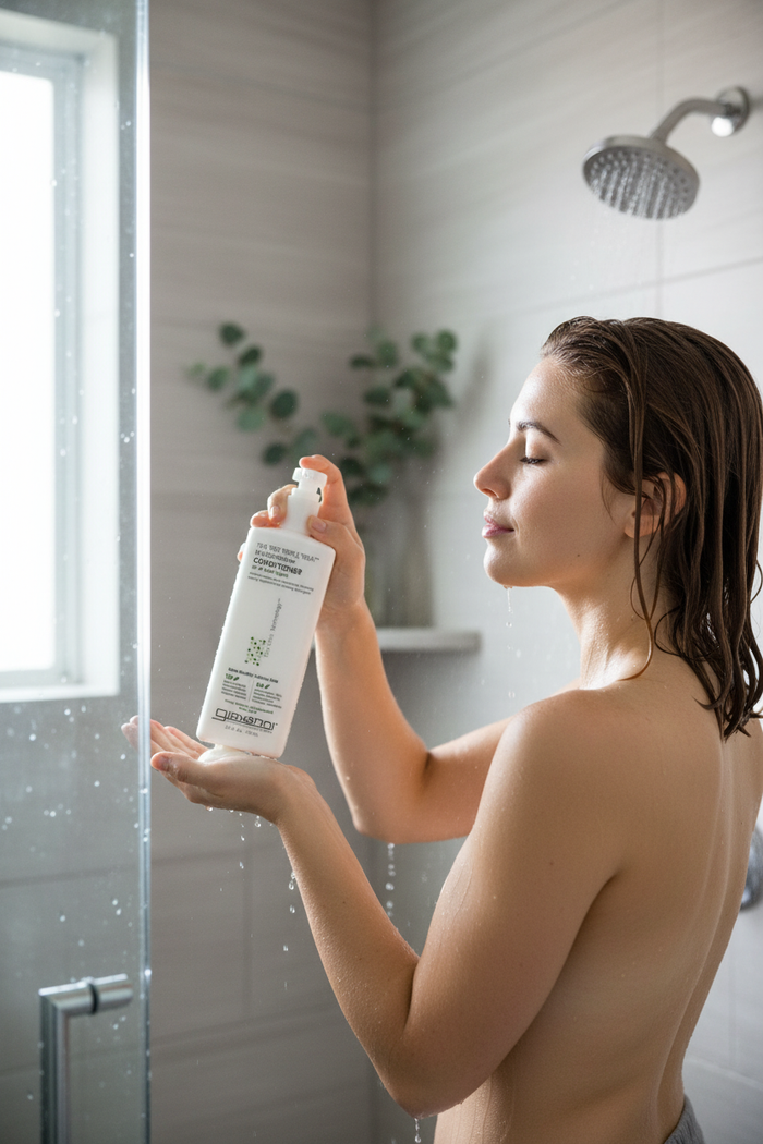 UGC lifestyle Giovanni conditioner shower