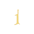 Gothic Old English Number Charm