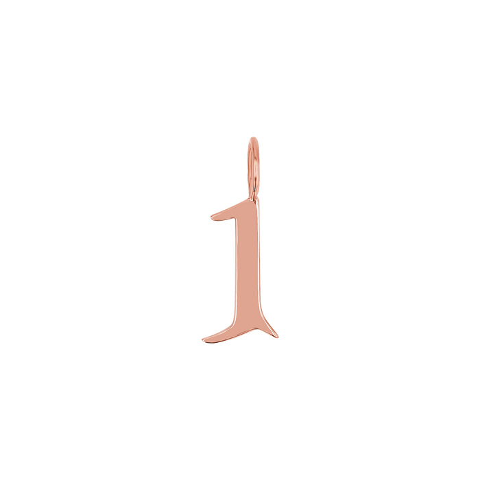 14K Rose Gold / 1