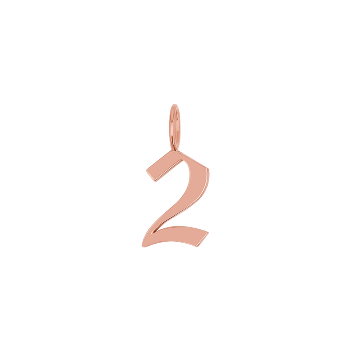14K Rose Gold / 2