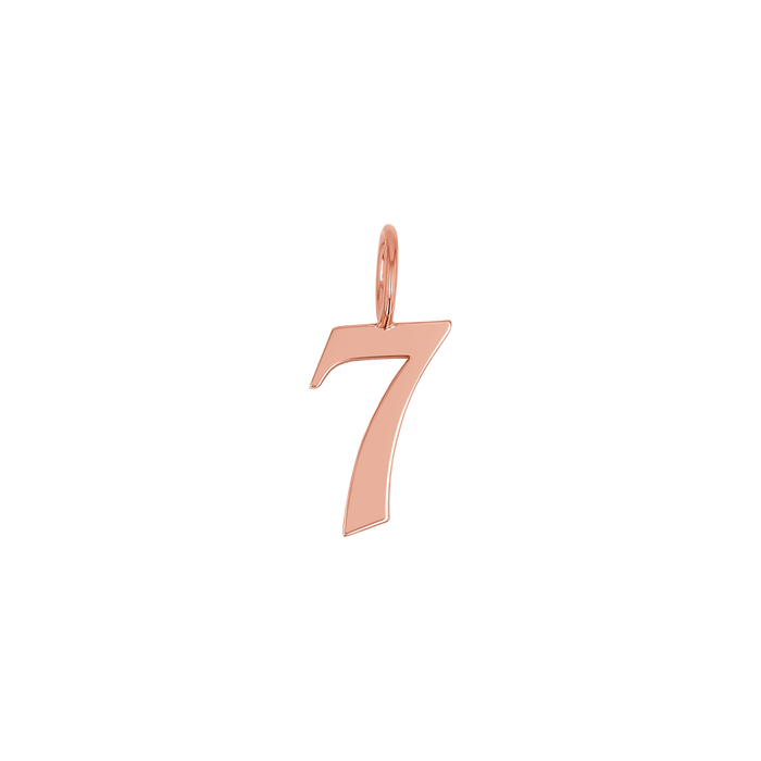 14K Rose Gold / 7