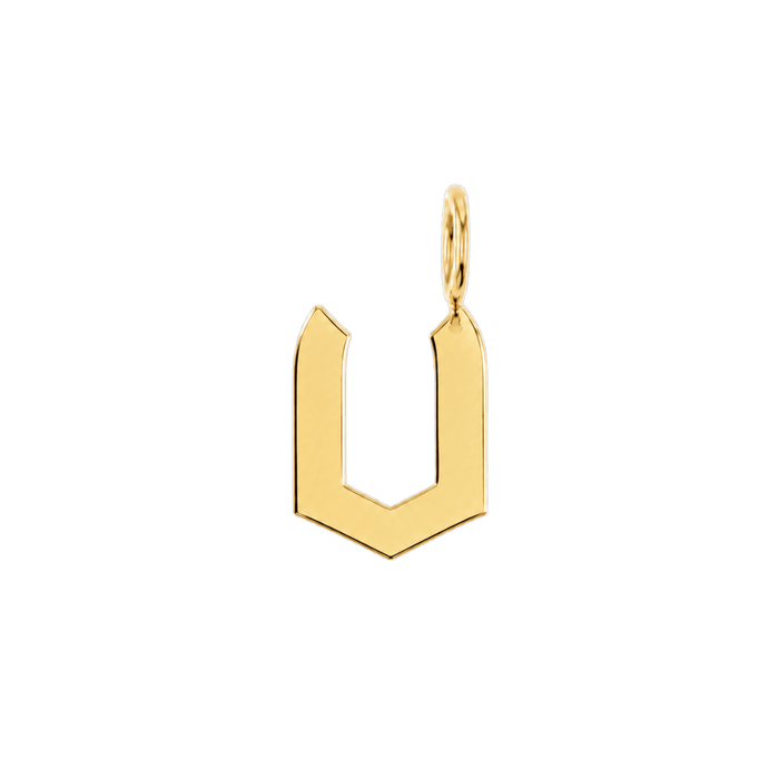 14K Yellow Gold / u