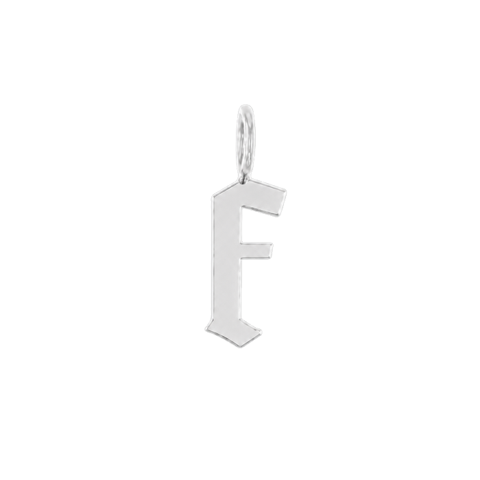 14K White Gold / f