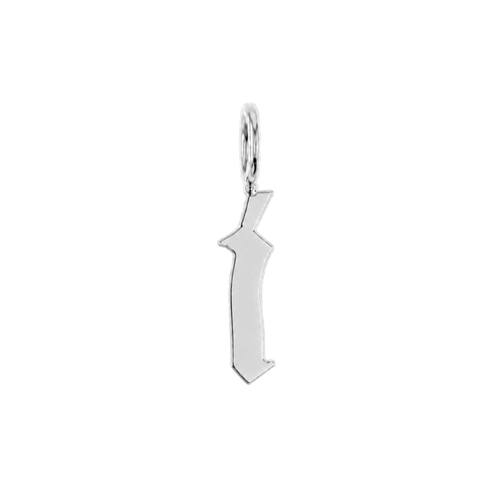 14K White Gold / i