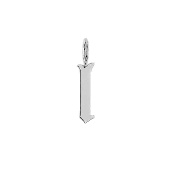 14K White Gold / l