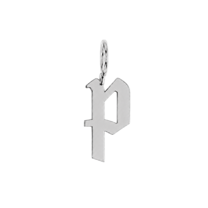 14K White Gold / p