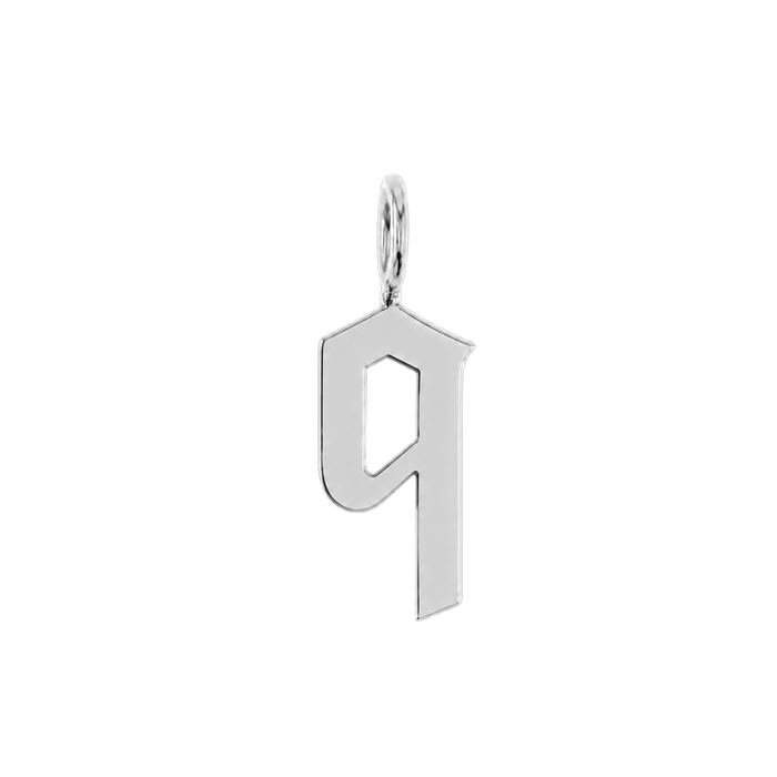 14K White Gold / q