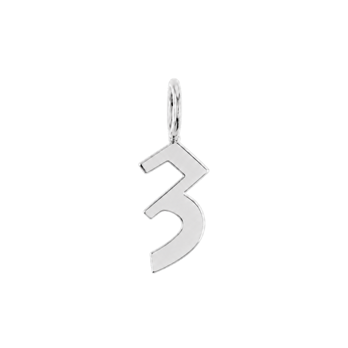 14K White Gold / z