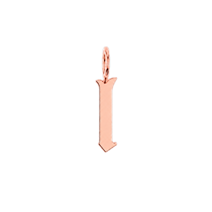 14K Rose Gold / l