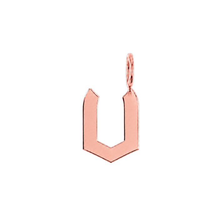 14K Rose Gold / u