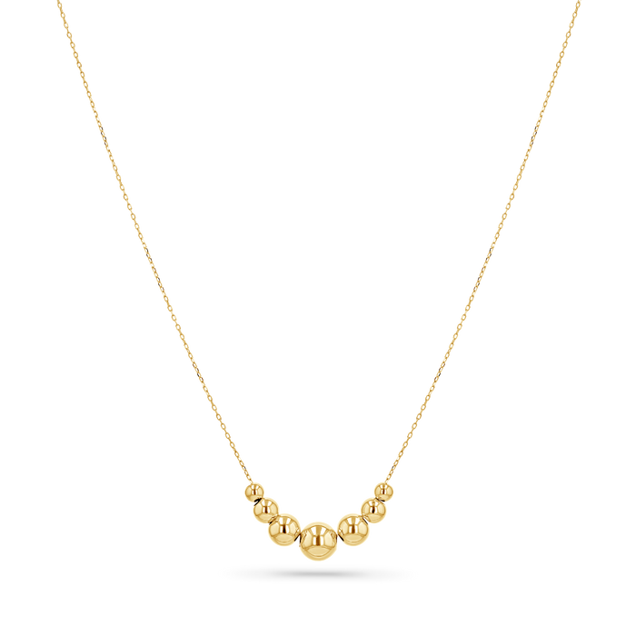 Graduating Dainty Ball Necklace