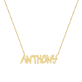 Graffiti Name Necklace