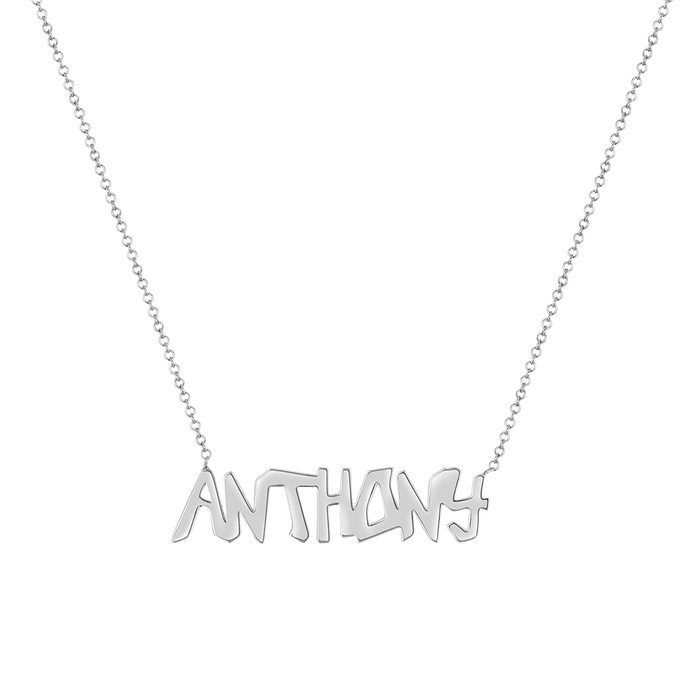Graffiti Name Necklace