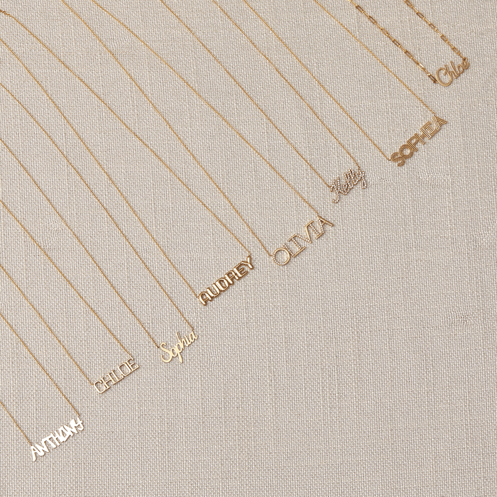 Graffiti Name Necklace