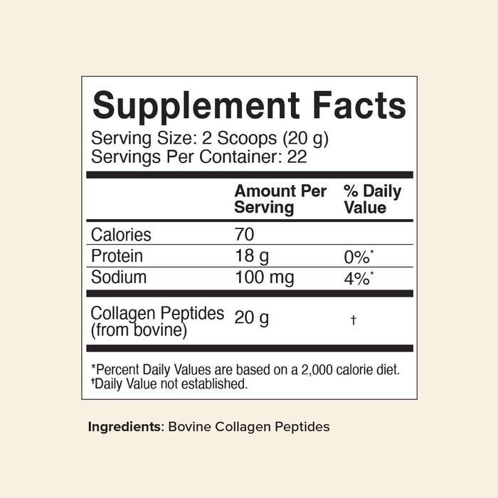 Great Lakes Wellness Collagen Peptides Powder lifestyle