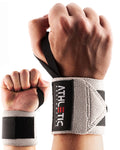 Handgelenkbandagen (Hellgrau) - Athletic Aesthetics